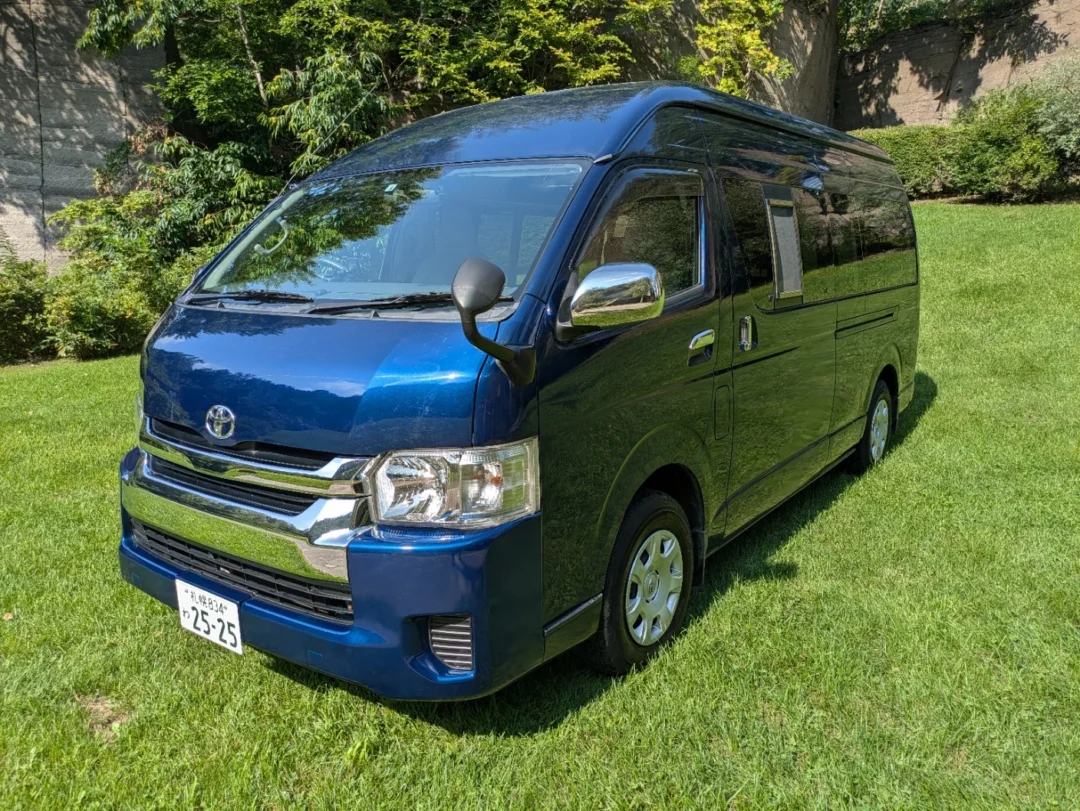 サーモンレンタカーのレンタカー・料金｜ハイエースキャンパーの外観