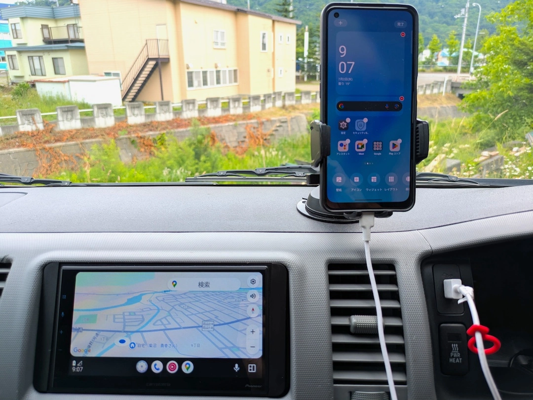 サーモンレンタカーのレンタカー・料金｜マルチファンクションDX 車中泊仕様のスマホナビ